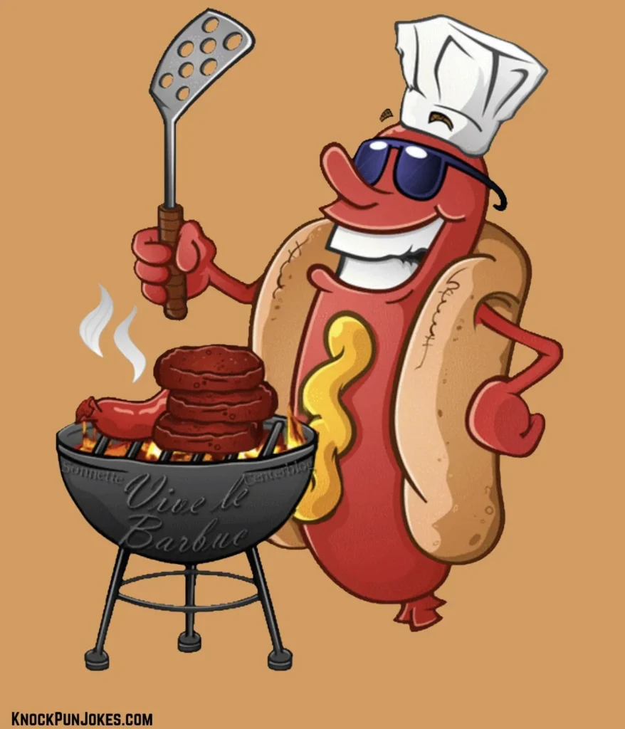 bbq-cookout-hot-dog-puns