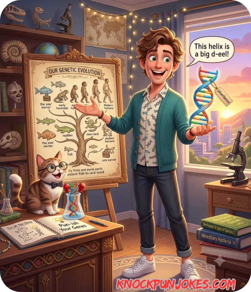 genetics-evolution-puns