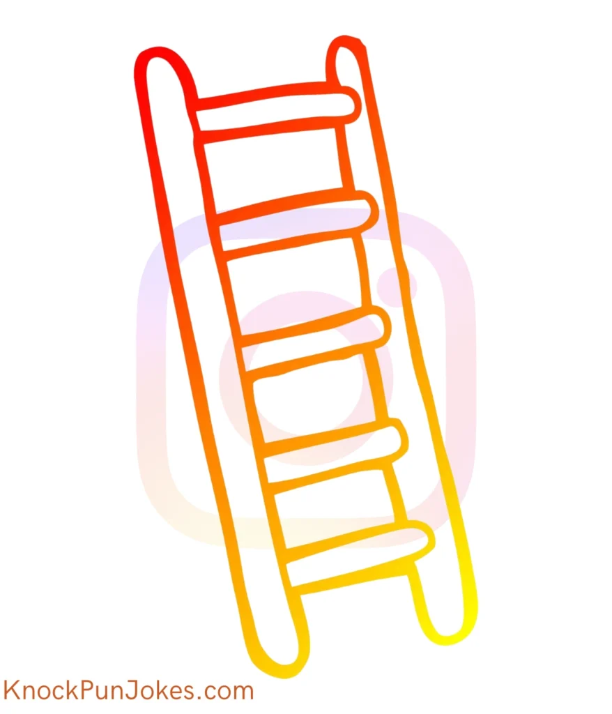 instagram-captions-ladder-puns