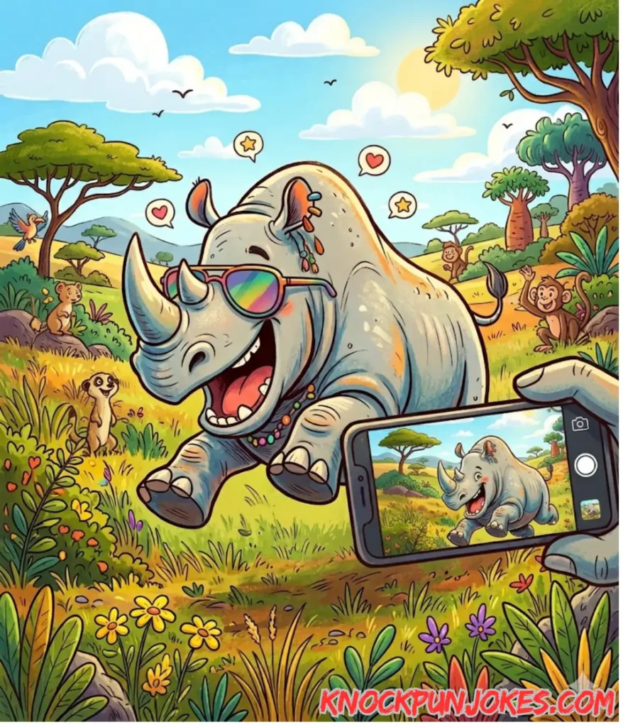 short-captions-rhino-puns