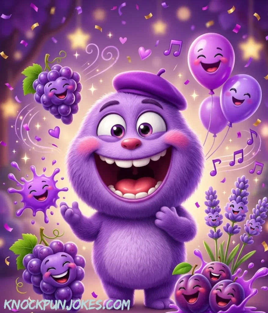 short-purple-puns
